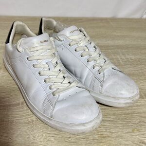 Tory Burch Howell Court Sneakers White Size 9 S/N 82776